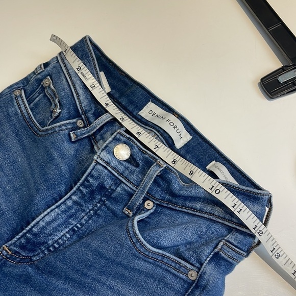 Denim Forum Nico Mid Rise Skinny Crop Size 25 - Picture 8 of 10
